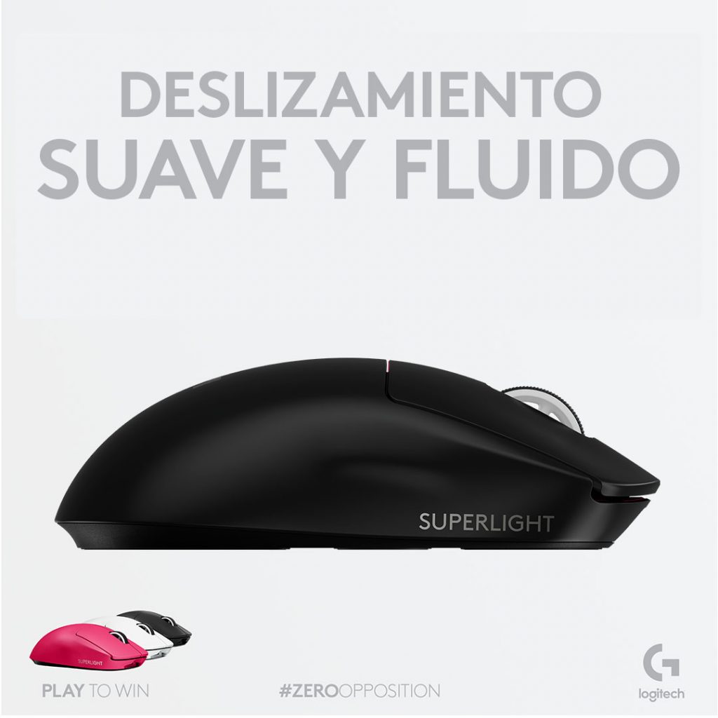 Logitech G PRO X SUPERLIGHT Mouse Gaming Wireless, Leggero 63 G - Foto 8