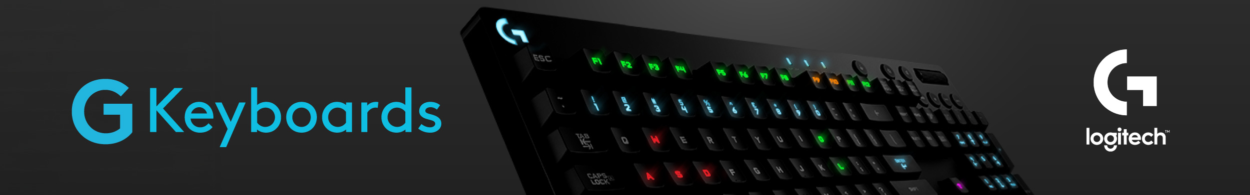 LOGITECH BANNER G KEYBOARDS