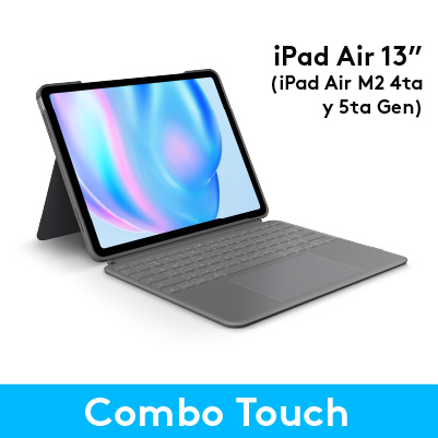 Combo Touch para iPad Air 13” (iPad Air M2 4ta y 5ta Gen)